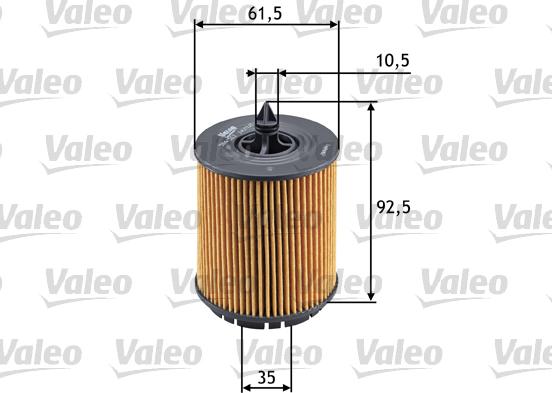 Valeo 586563 - Öljynsuodatin www.parts5.com