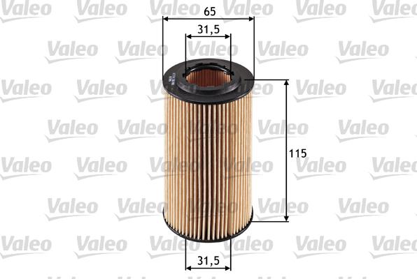 Valeo 586501 - Filtre à huile www.parts5.com