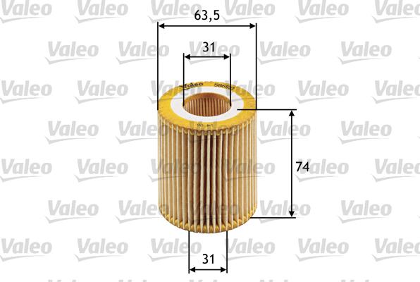 Valeo 586510 - Filtru ulei www.parts5.com