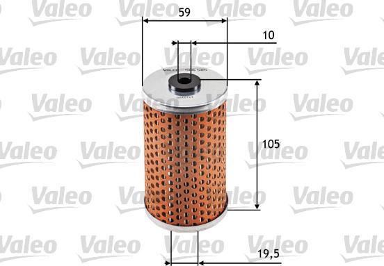 Valeo 586585 - Oil Filter parts5.com