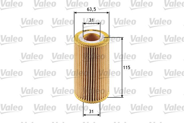 Valeo 586524 - Маслен филтър www.parts5.com