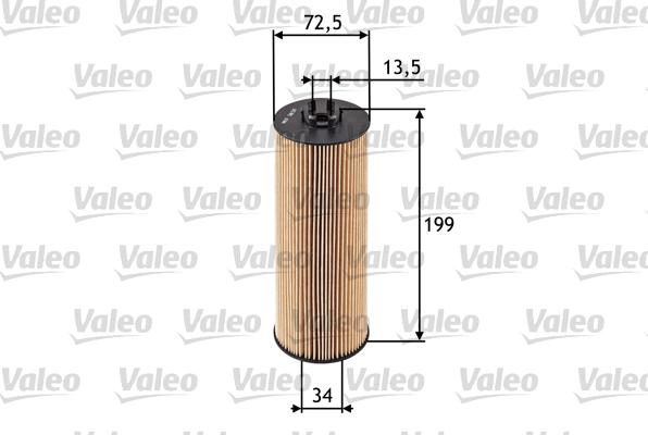 Valeo 586520 - Olejový filter www.parts5.com