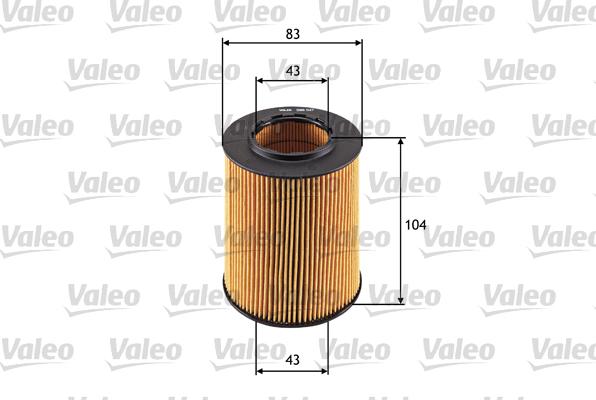 Valeo 586527 - Yağ filtresi www.parts5.com