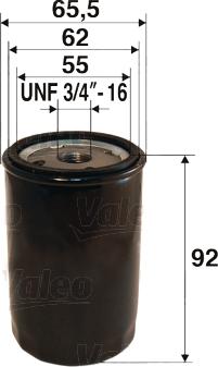 Valeo 586040 - Маслен филтър www.parts5.com