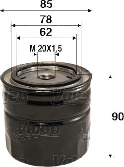 Valeo 586089 - Filtro de aceite www.parts5.com