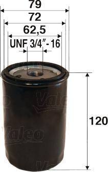 Valeo 586029 - Filtr oleju www.parts5.com