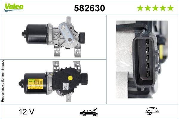 Valeo 582630 - Motor stergator www.parts5.com