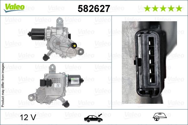 Valeo 582627 - Wiper Motor www.parts5.com