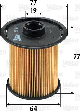 Valeo 587916 - Filtru combustibil www.parts5.com