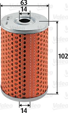 Valeo 587911 - Filtru combustibil www.parts5.com