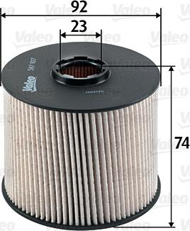 Valeo 587927 - Palivový filter www.parts5.com