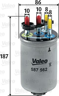 Valeo 587562 - Oil Filter www.parts5.com