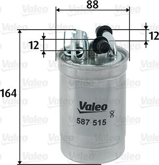 Valeo 587515 - Filter za gorivo www.parts5.com