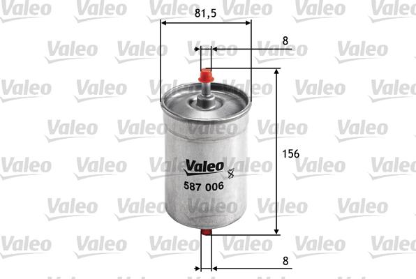 Valeo 587006 - Oil Filter www.parts5.com