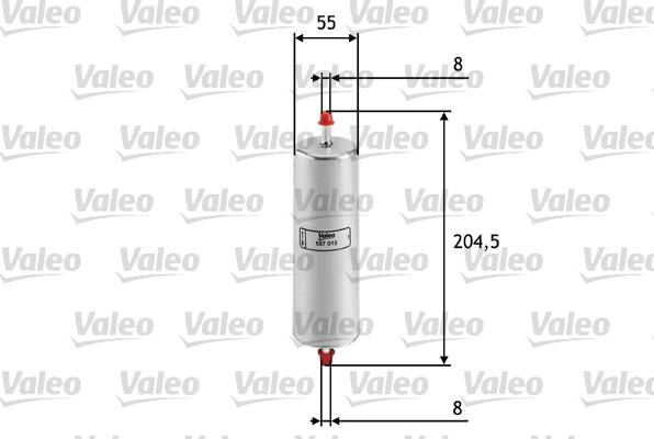 Valeo 587015 - Fuel filter parts5.com
