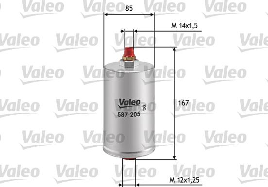 Valeo 587205 - Oil Filter parts5.com