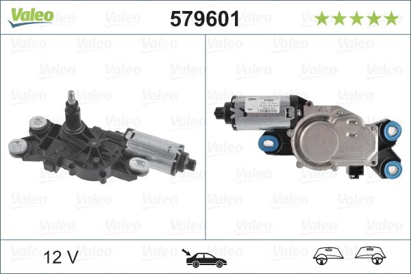 Valeo 579601 - Silecek motoru www.parts5.com