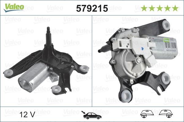 Valeo 579215 - Wiper Motor www.parts5.com