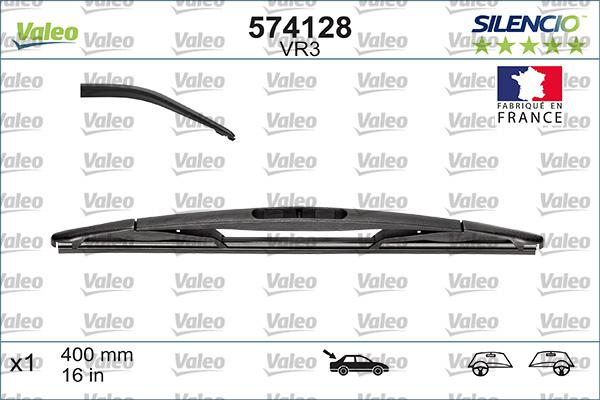 Valeo 574128 - Wiper Blade www.parts5.com