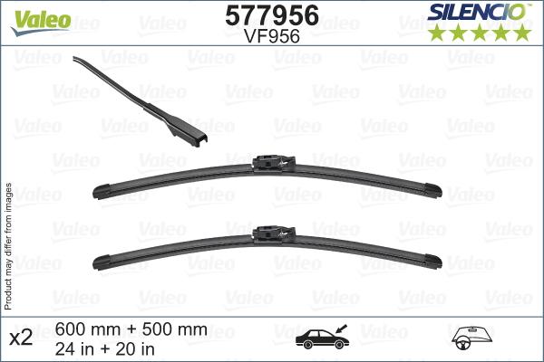 Valeo 577956 - Wiper Blade www.parts5.com