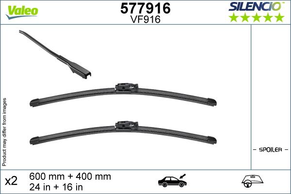 Valeo 577916 - Wiper Blade www.parts5.com