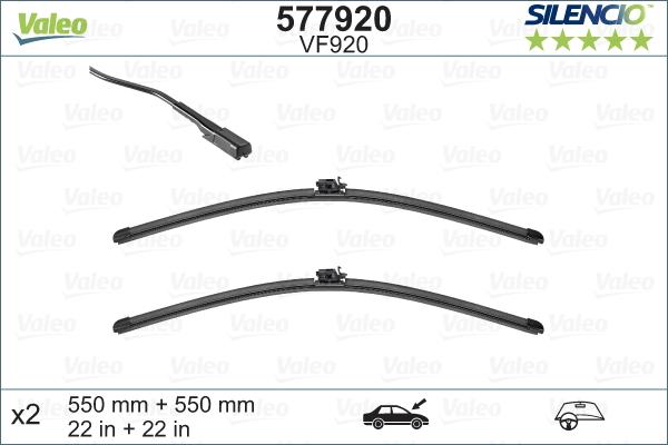 Valeo 577920 - Wiper Blade www.parts5.com