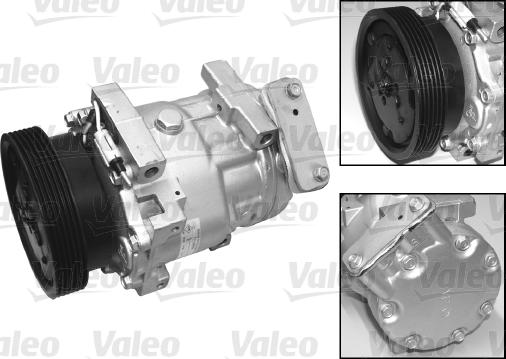 Valeo 699414 - Kompressor, Klimaanlage www.parts5.com