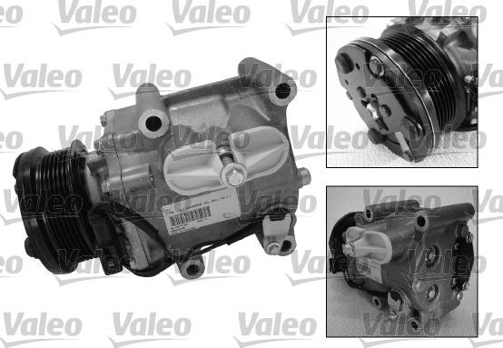 Valeo 699326 - Compressor, air conditioning www.parts5.com