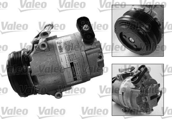 Valeo 699270 - Compressor, air conditioning parts5.com