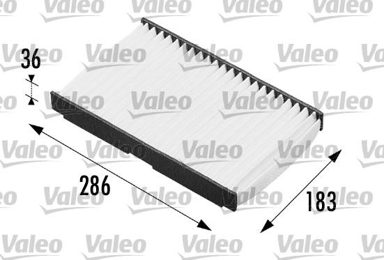 Valeo 698664 - Filtro, aire habitáculo www.parts5.com