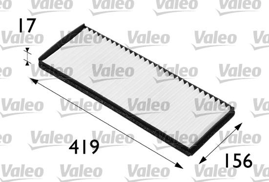 Valeo 698165 - Filter, interior air parts5.com