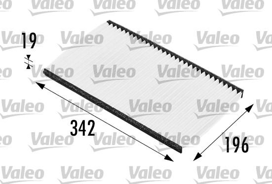 Valeo 698166 - Filtro, aire habitáculo www.parts5.com