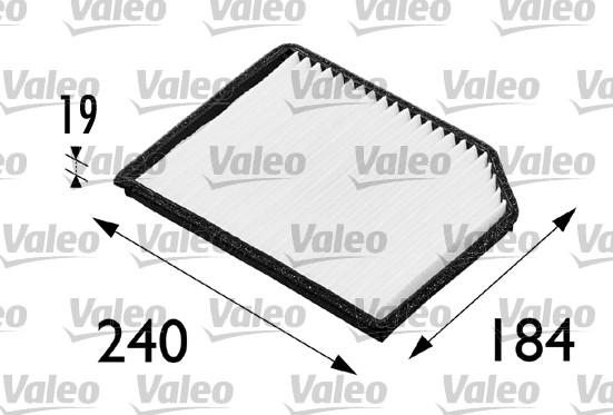 Valeo 698173 - Szűrő, utastér levegő www.parts5.com