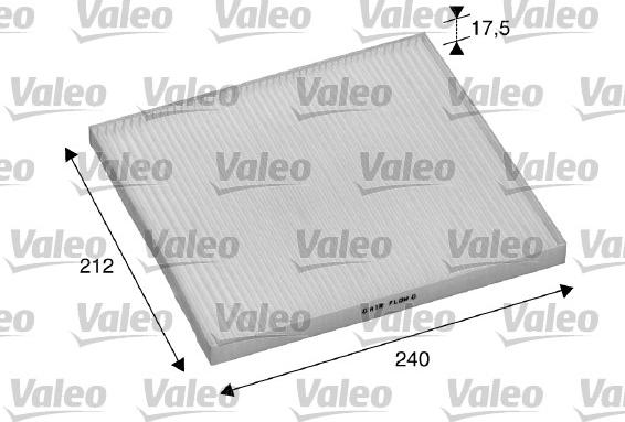 Valeo 698895 - Filter, interior air www.parts5.com