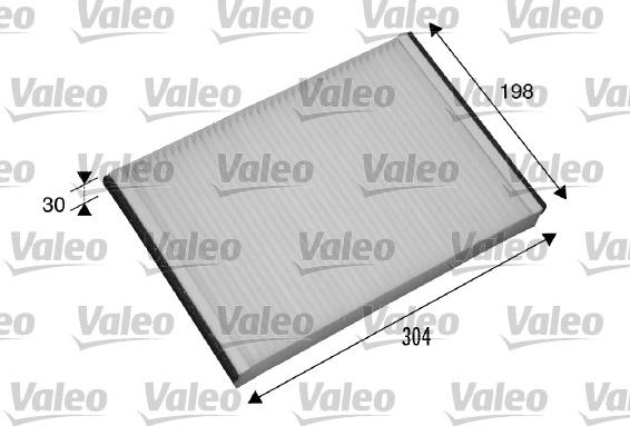 Valeo 698874 - Filter, interior air parts5.com