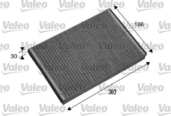 Valeo 698875 - Filter, interior air www.parts5.com