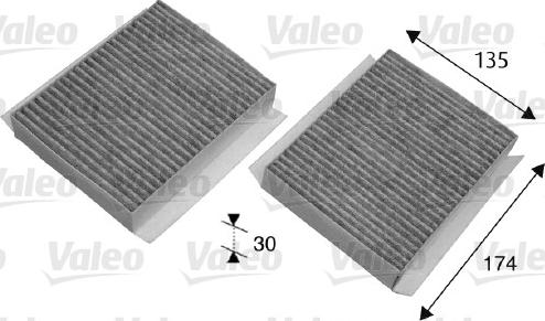 Valeo 698747 - Filter,salongiõhk www.parts5.com