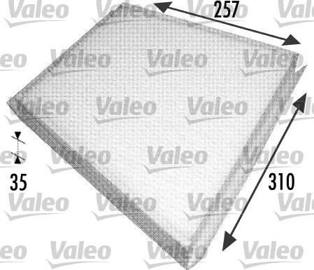 Valeo 698702 - Filtru, aer habitaclu www.parts5.com