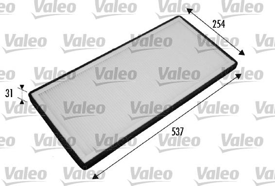 Valeo 698775 - Filtro, aire habitáculo www.parts5.com