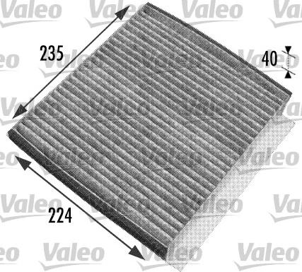 Valeo 698778 - Filter, interior air www.parts5.com