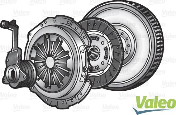 Valeo 845166 - Clutch Kit www.parts5.com