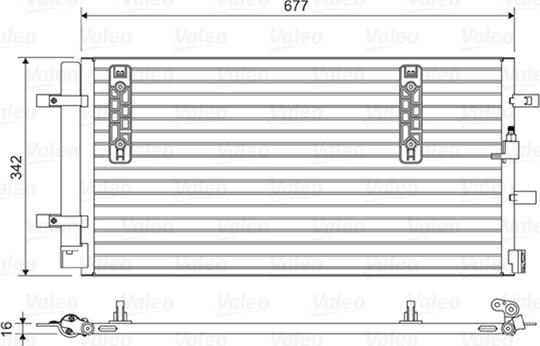 Valeo 814419 - Condensador, aire acondicionado www.parts5.com