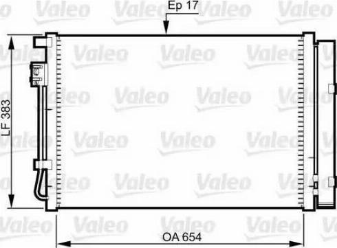 KOYORAD CD810639 - Condenser, air conditioning www.parts5.com