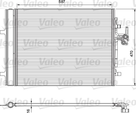 Valeo 814318 - Συμπυκνωτής, σύστ. κλιματισμού www.parts5.com