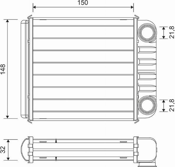 Valeo 811650 - Système de chauffage www.parts5.com