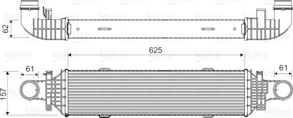 Valeo 818631 - Ψυγείο αέρα υπερπλήρωσης www.parts5.com