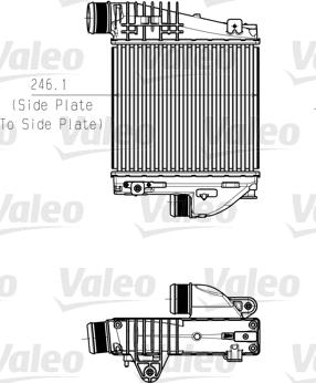 Valeo 818290 - Intercooler, charger www.parts5.com