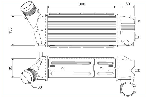 Valeo 818769 - Intercooler, charger www.parts5.com