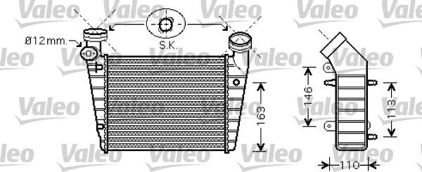 Valeo 818720 - Kompressoriõhu radiaator www.parts5.com