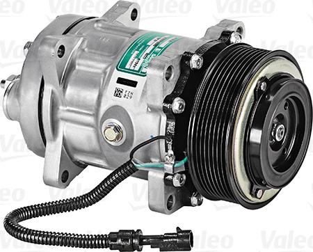 Valeo 813038 - Compressor, air conditioning www.parts5.com